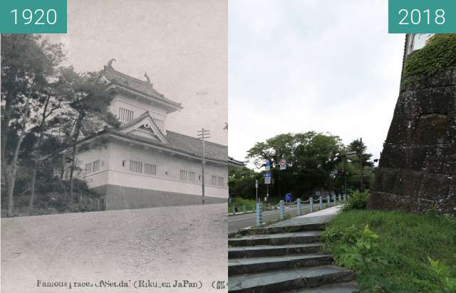 Before-and-after picture of Former Japanese Imperial Army 2nd Division between 1920 and 2018-Aug-25