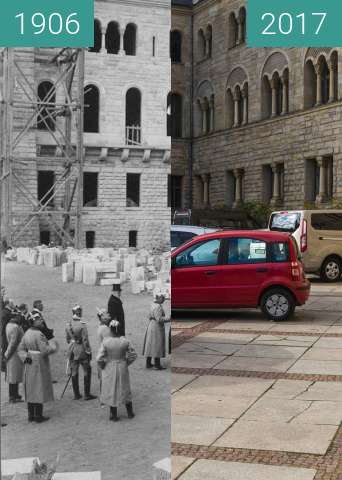 Vorher-Nachher-Bild von Imperial Castle zwischen 08.10.1906 und 07.10.2017
