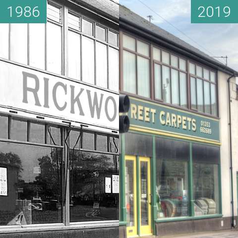 Before-and-after picture of Rickwood & Sons between 1986-Jul-10 and 2019-Jun-20