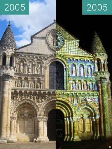 Before-and-after picture of Notre-Dame-de-la-Grande between 2005-Dec-20 and 2005-Dec-20