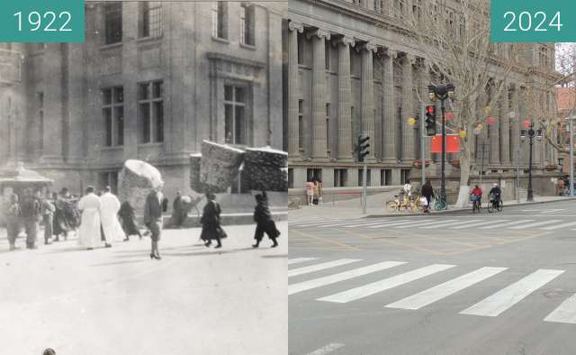 Before-and-after picture of 原开滦矿务局 between 1922 and 2024