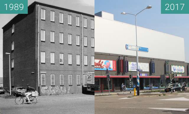 Vorher-Nachher-Bild von Former warehouse becomes furniture store zwischen 18.08.1989 und 29.08.2017