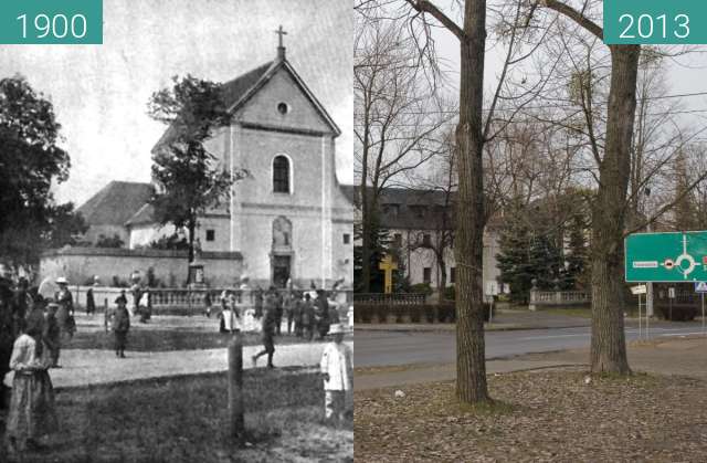 Image avant-après de Klasztor Braci Mniejszych Kapucynów entre 1933 et 29/12/2013