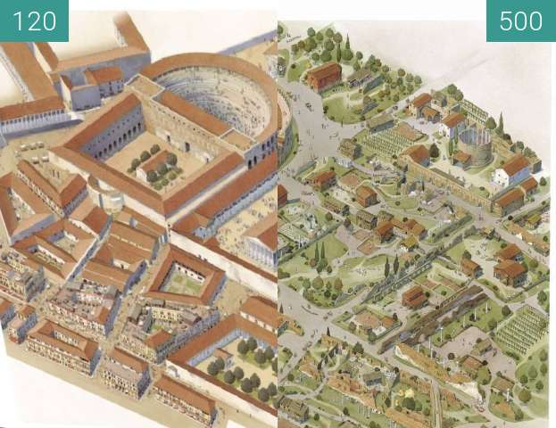 Image avant-après de Campus Martius entre 0120 et 0500