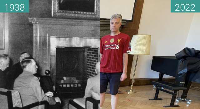 Vorher-Nachher-Bild von Site of the Munich Agreement zwischen 29.09.1938 und 2022