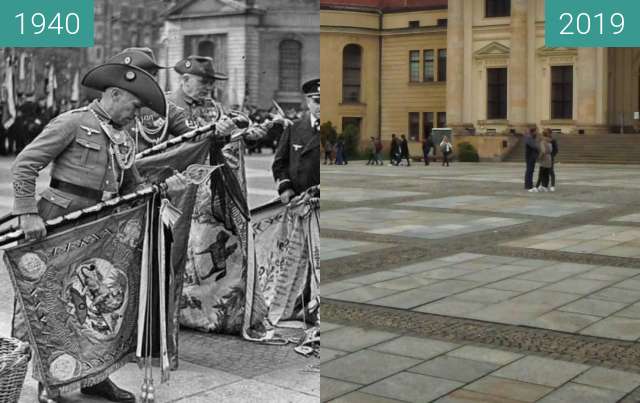 Vorher-Nachher-Bild von Berlin Metallspende 1940 zwischen 19.04.1940 und 19.10.2019